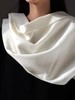 伽罗 JALO 200克水波纹厚羊绒围巾 商品缩略图4