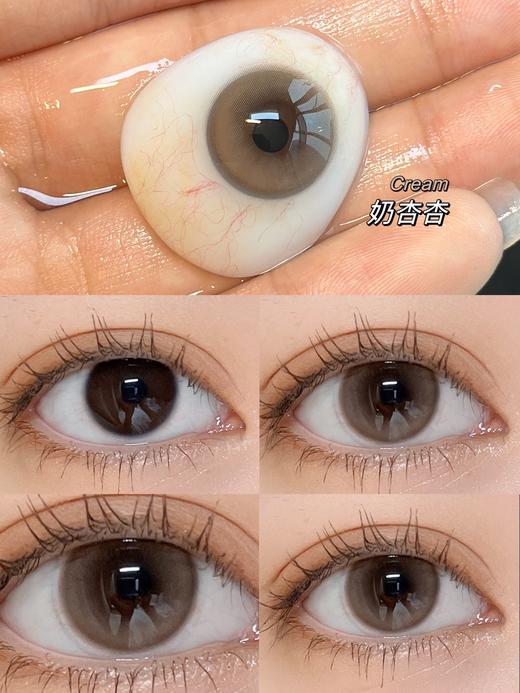 woolilens 日抛 奶杏杏 直径14.0mm着色13.6mm  (十片装) 商品图14