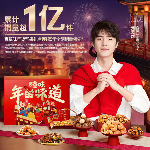 百草味茶几上的春晚坚果礼盒1916g(T) 商品图2