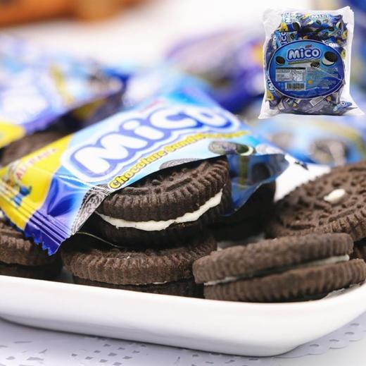 马来西亚mico迷你夹心小黑饼奶油味376g 商品图3