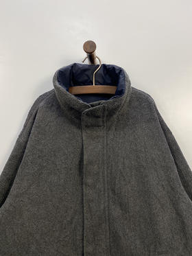 Y2K Vintage 双面穿 NAUTICA 抓绒 棉服 夹棉外套_CTJK(L-XL)