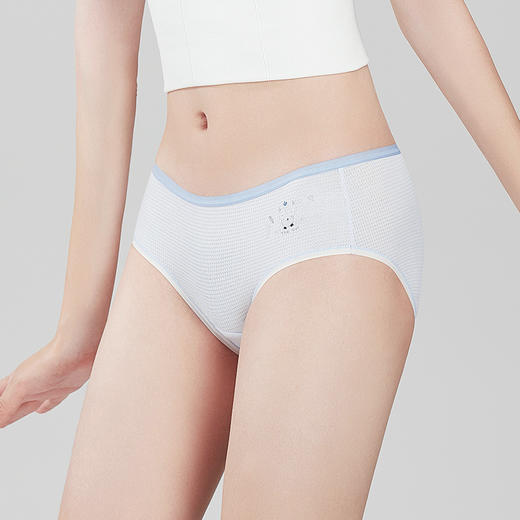 都市丽人基础系列人棉三角裤女士内裤低腰三角裤LK33D7 商品图1