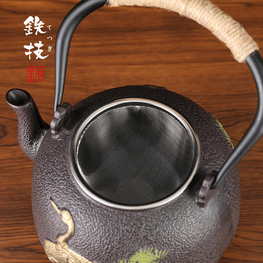 新年送礼佳品 日本原装进口铁技手工铸铁壶礼盒装 [福利品] 商品图5