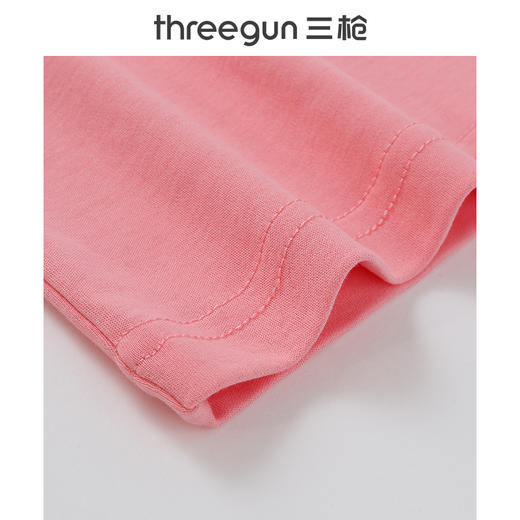 Threegun三枪 【舒肤新疆长绒棉】圆领女士保暖内衣套装-23946D021 商品图11