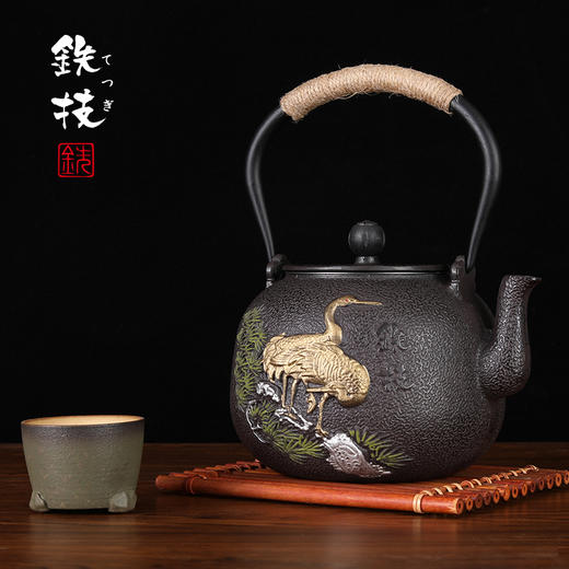 新年送礼佳品 日本原装进口铁技手工铸铁壶礼盒装 [福利品] 商品图8