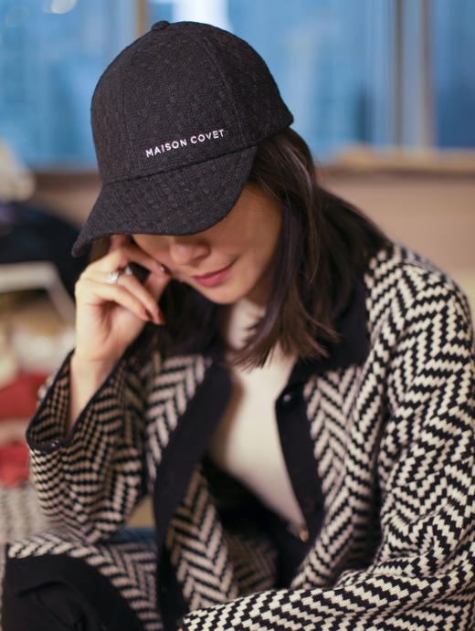 MAISON COVET 黑色棒球帽 商品图1