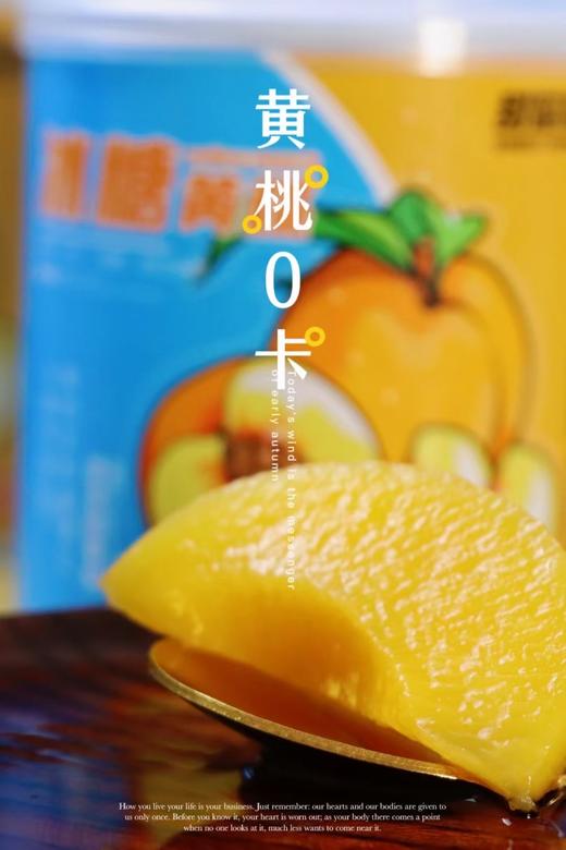 0糖元气！高颜值【黄桃罐头】一口一块 Q弹爽口 酸甜适中 儿时的味道 0糖元气/冰糖黄桃 礼盒装 送礼必备 商品图3