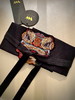 Y20906 暗夜玫瑰系列虎头刺绣腰带 雾境 商品缩略图2