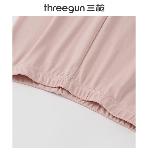 Threegun三枪 【舒肤新疆长绒棉】圆领女士保暖内衣套装-23946D021 商品图6