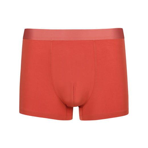 都市丽人简约基础棉拉架平角裤男士内裤新年本命年红品FK3CA2 商品图5