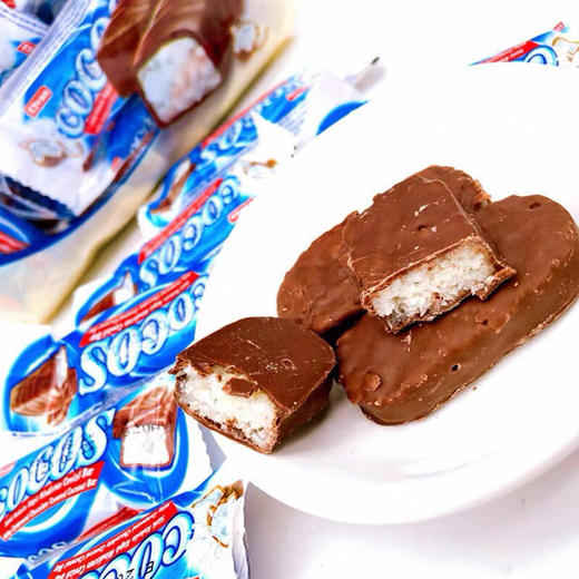 ELVAN椰丝夹心巧克力棒500g 商品图2