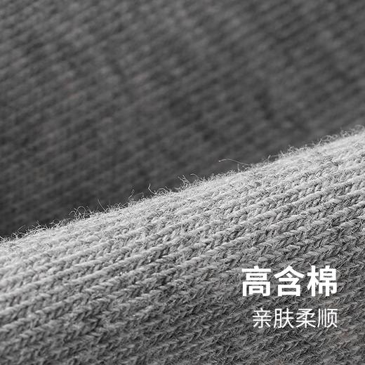 都市丽人都市锋尚简约系列高含棉袜子中厚男士船袜FC3DB2 商品图3