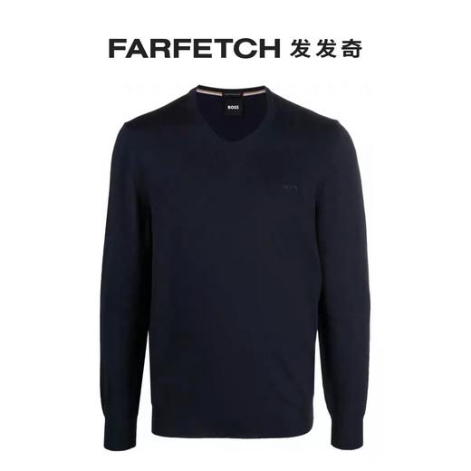 Hugo Boss 100%新剪羊毛V领羊毛衫 商品图3