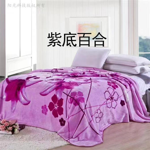 《限时特惠》加绒加厚双层毛毯，3种款式可选，主要原料是超细扁平丝，采用活性印染技术，不起球，不掉色，可水洗，久用如新，做工精良、质地细腻、柔软、亲肤，蓬松保暖，并且还具有极佳的吸湿性和透气性D 商品图2