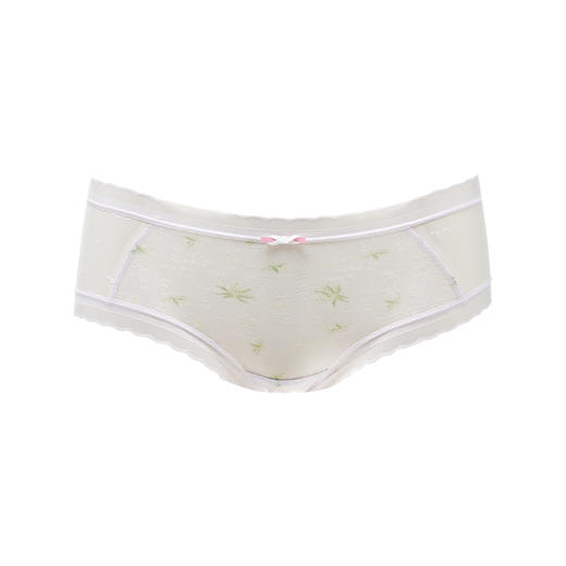 都市丽人时尚系列蕾丝平角裤女士内裤低腰平角裤LK35B4 商品图5