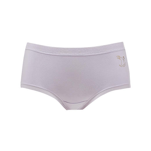 都市丽人基础系列高弹棉平角裤女士内裤新年本命年红品中腰平角裤LK35D1 商品图6