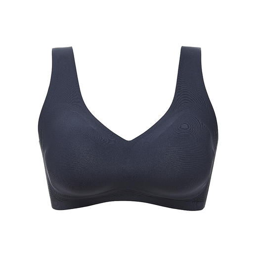 都市丽人Vbra内衣无尺码中厚3/4杯泳布文胸无排扣无钢圈LB361K 商品图4