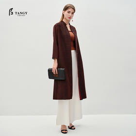 TANGY Collection/天意精品2023春季莨绸连衣裙