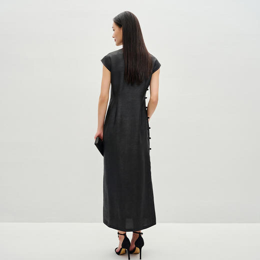 TANGY Collection/天意精品2023春季莨绸女士连衣裙 商品图2