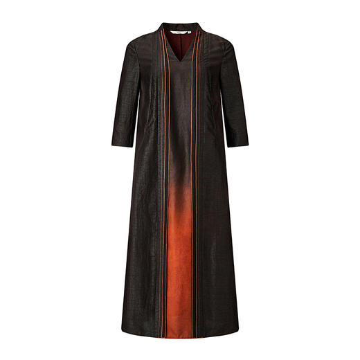 TANGY Collection/天意精品2023春季莨绸吊染连衣裙 商品图4