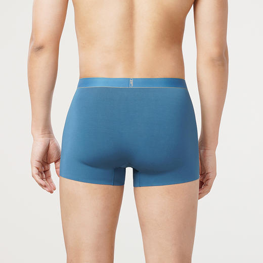 都市丽人铂金舒适60S莫代尔平角裤男士内裤新年本命年红品FK34A5 商品图2