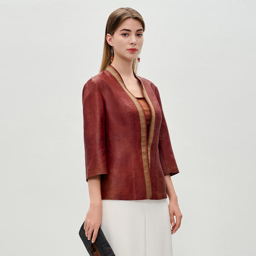 TANGY Collection/天意精品2023春季茛绸外套 商品图1