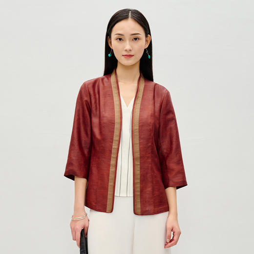 TANGY Collection/天意精品2023春季茛绸外套 商品图3