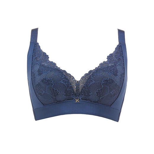 都市丽人美体纤塑调整型内衣BC薄3/4杯蕾丝塑身文胸四排树脂胶圈LJ32A9 商品图6