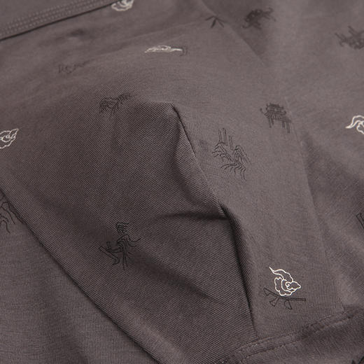 都市丽人日常休闲棉拉架平角裤男士内裤FK3BA1 商品图9