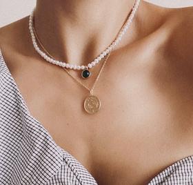 小众复古 LHWindsor Fine Jewelry 生辰石项链