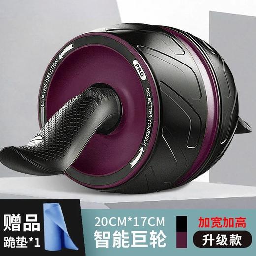 【激活腹肌 在家练出好身材 送跪垫!】自动回弹健腹轮 稳固防滑塑形 黑科技瘦减肚子肥肚卷腹收腹男女士健身器材家用静音 商品图4