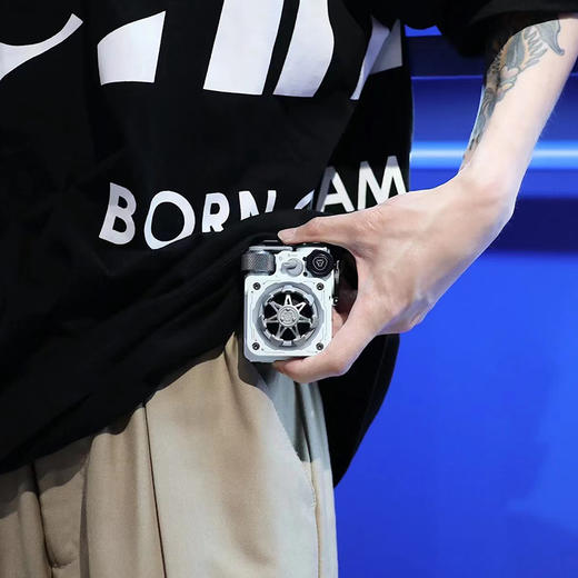 猫王音响XOG机械光域Cube无线蓝牙音箱星舰灰【YGYL5.0】 商品图3