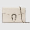 【一】GUCCI 古驰 女士 Dionysus系列 链条皮革迷你手袋 白色 401231 CAOGM 9174 商品缩略图0