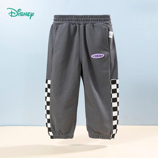 【商场同款】迪士尼童装男童运动休闲裤春秋款中大童宝宝柔软舒适束脚裤长裤 商品图6