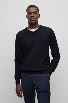 Hugo Boss 100%新剪羊毛V领羊毛衫 商品图8