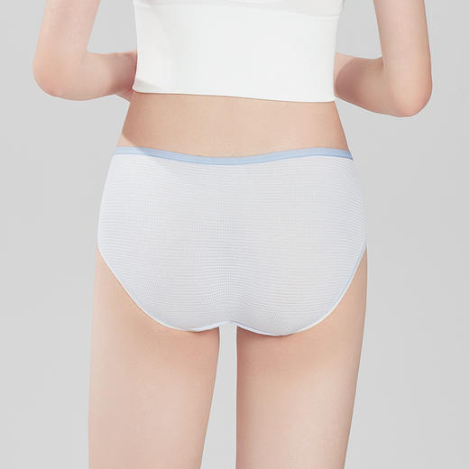 都市丽人基础系列人棉三角裤女士内裤低腰三角裤LK33D7 商品图2