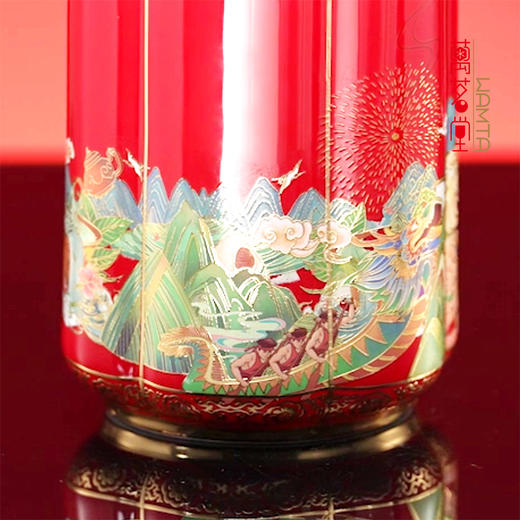 万茗堂53度贺岁珍藏版酱香型白酒1000ml*2（2樽装） 商品图4