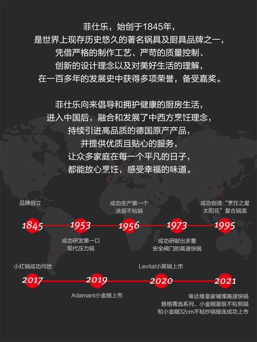 德国进口菲仕乐新味达快不锈钢高压锅压力锅燃气电磁家用防爆蓝点 商品图3