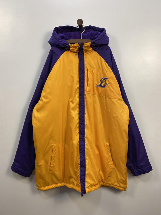 Y2K Vintage adidas 阿迪达斯 NBA 美国职业篮球联赛 棉服 夹棉外套_CTJK(XL) 商品图2