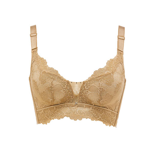 都市丽人美体纤塑调整型内衣A:加加厚B:中厚3/4杯蕾丝塑身文胸四排树脂胶圈LJ34A9 商品图5