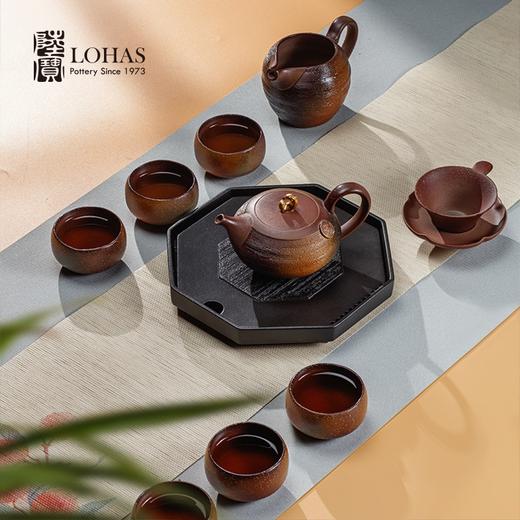 【特惠6折】陆宝陶瓷功夫茶具套装原矿陶家用送礼高端茶具山海佳境 商品图2