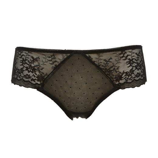 都市丽人薄透丝滑蕾丝女士内裤新年本命年红品YP32C8 商品图4