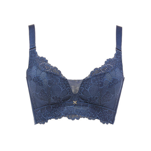 都市丽人美体纤塑调整型内衣A:加加厚B:中厚3/4杯蕾丝塑身文胸四排树脂胶圈LJ34A9 商品图6