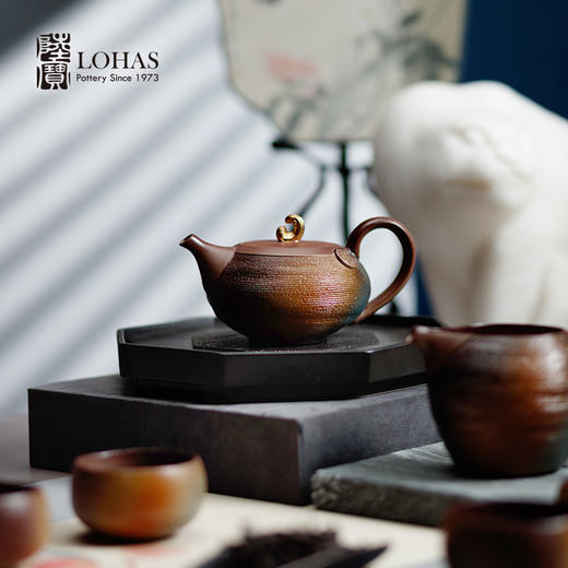 【特惠6折】陆宝陶瓷功夫茶具套装原矿陶家用送礼高端茶具山海佳境 商品图5