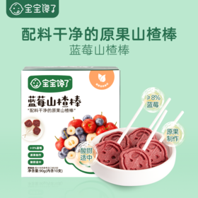 宝宝馋了蓝莓山楂棒