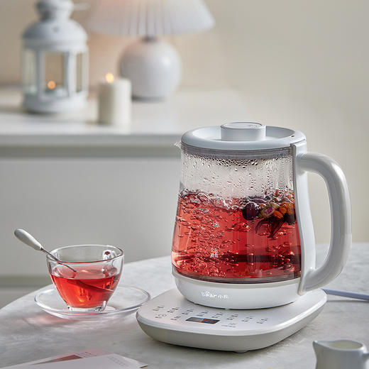 【小程序】小熊养生壶 YSH-D15V7 白色 无滤网 玻璃壶身 商品图4