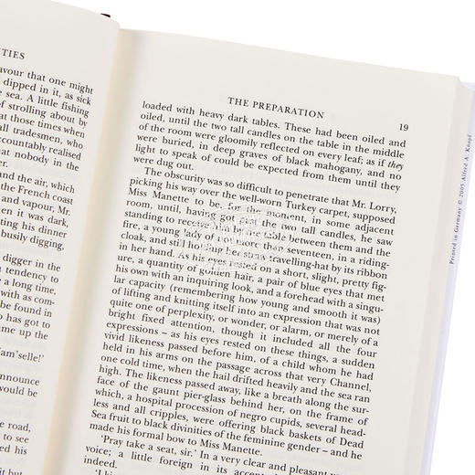 【中商原版】双城记 英文原版 Everyman S Library Classics A Tale of Two Cities 雾都孤儿作者 查尔斯 狄更斯  Charles Dickens 商品图3