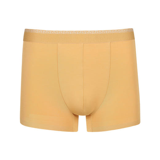 都市丽人简约基础60S木莱尔平角裤男士内裤新年本命年红品FK3HA1 商品图4