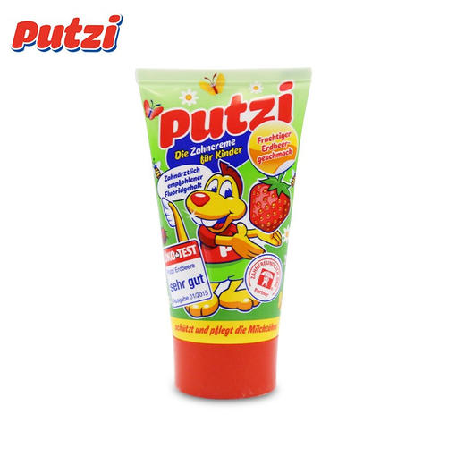 【直发】putzi儿童牙膏（草莓味）50ml 商品图4