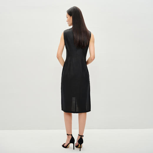 TANGY Collection/天意精品2023春季莨绸连衣裙 商品图3